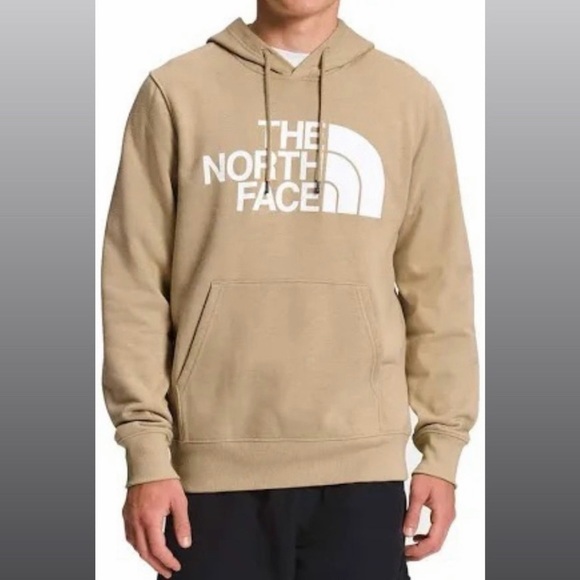 The North Face Other - NEW Mens Khaki Stone The North Face Half Dome Hoodie Size 2XL (Q)